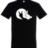SCHATTENHASE T-Shirt, schwarz