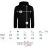PAULIZEI Baseball Hoodie, schwarz / grau – Bild 2