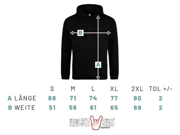 ST. PAULI Hoodie, braun / creme – Bild 2
