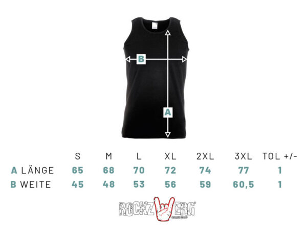 PAISTE "Rude" Tank Top, schwarz – Bild 2